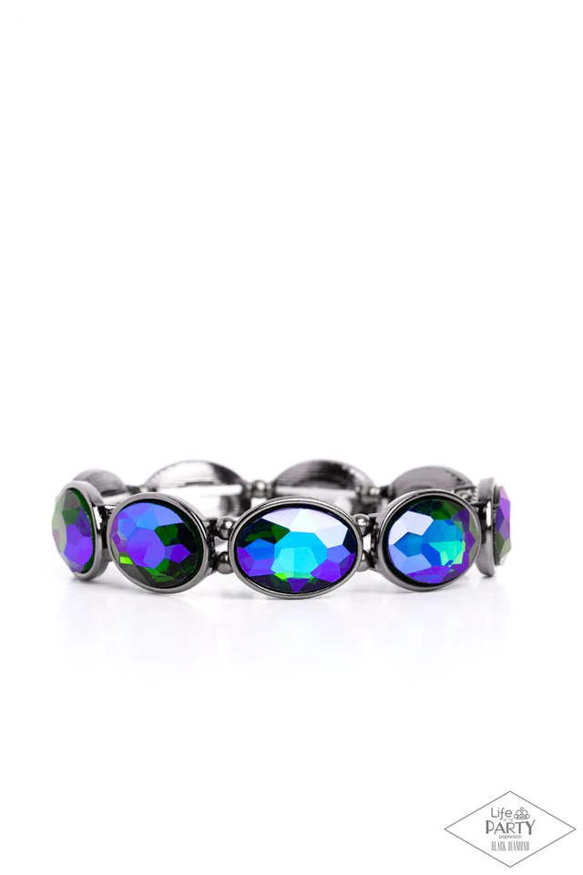 Paparazzi Bracelet ~ Diva In Disguise - Blue Multi