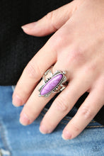 Load image into Gallery viewer, Cottage Craft Purple Ring
